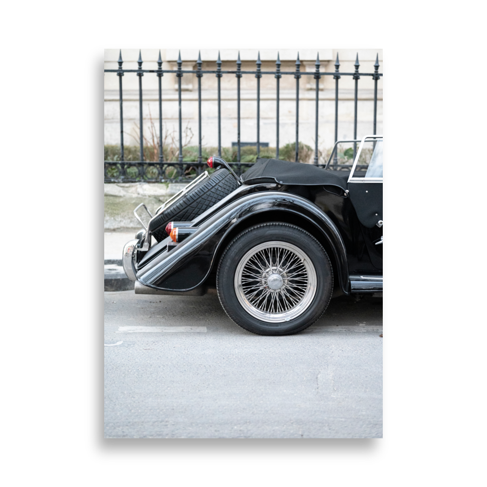 Poster - Morgan – Photographie de voiture vintage – Poster photographie, photographie murale et des posters muraux unique au monde. La boutique de posters créée par Yann Peccard un Photographe français.