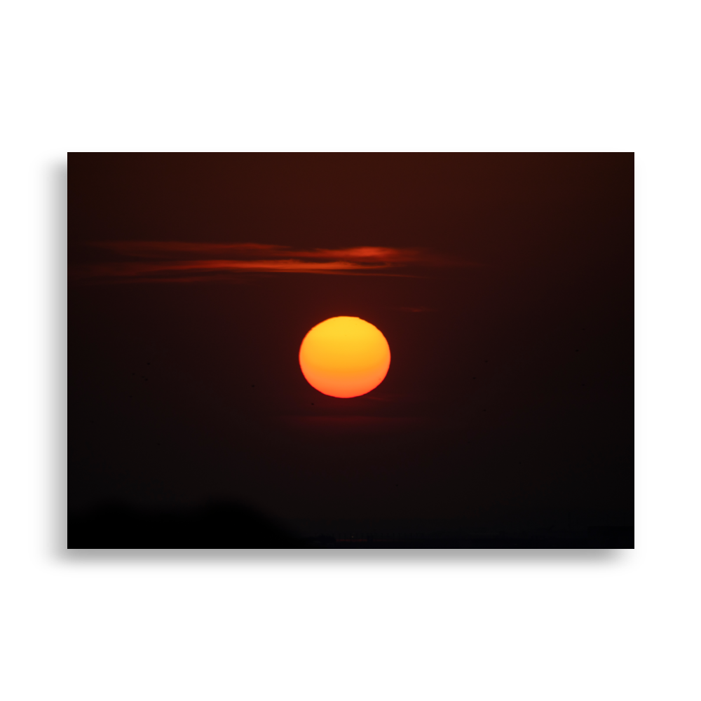 Poster Coucher de soleil N13 Photographie du coucher du soleil