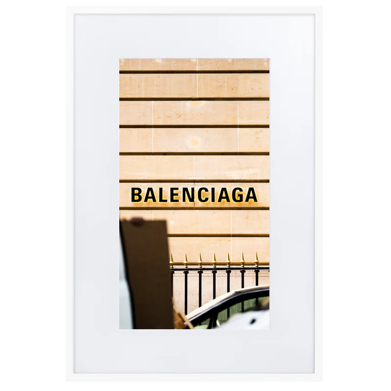 Affiche Balenciaga