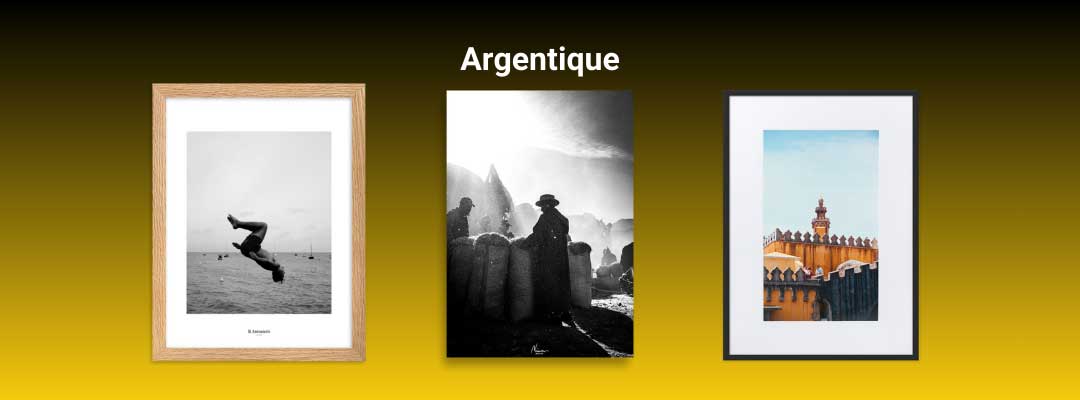 Photographie argentique et posters photo.