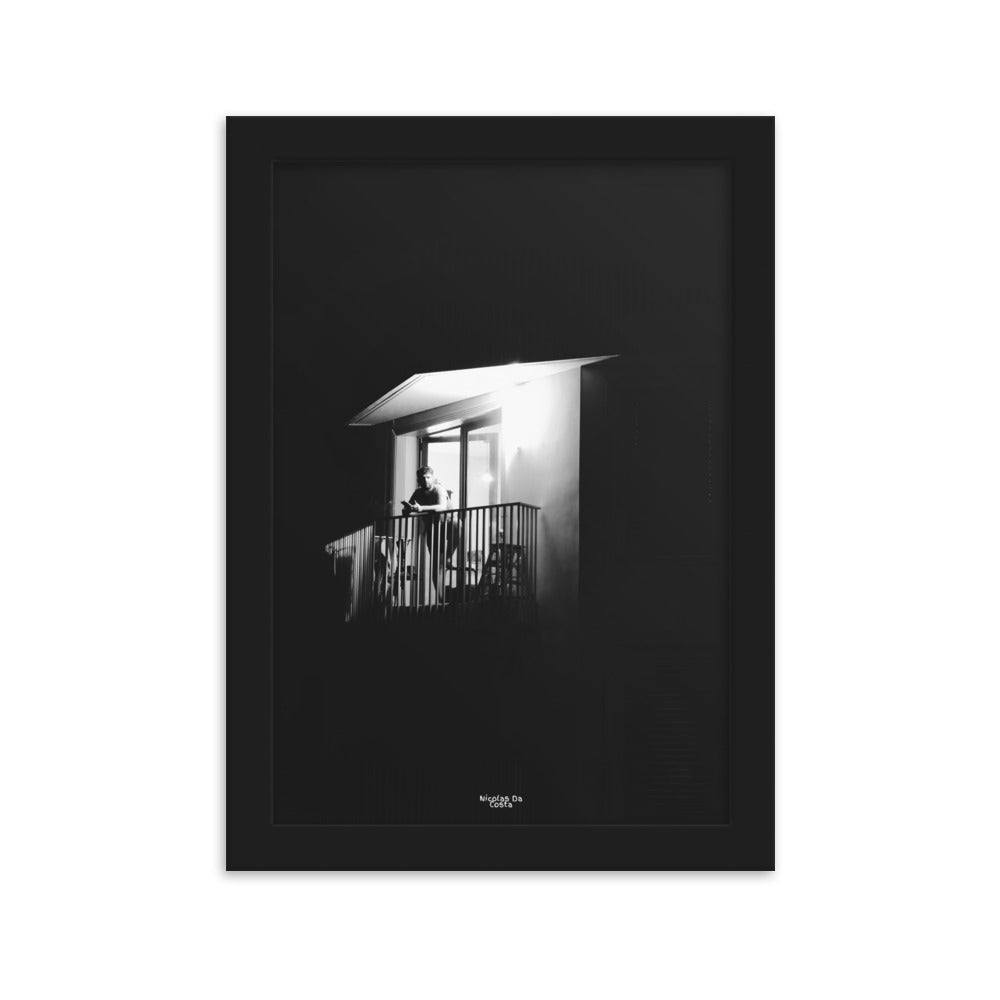 Poster noir et blanc