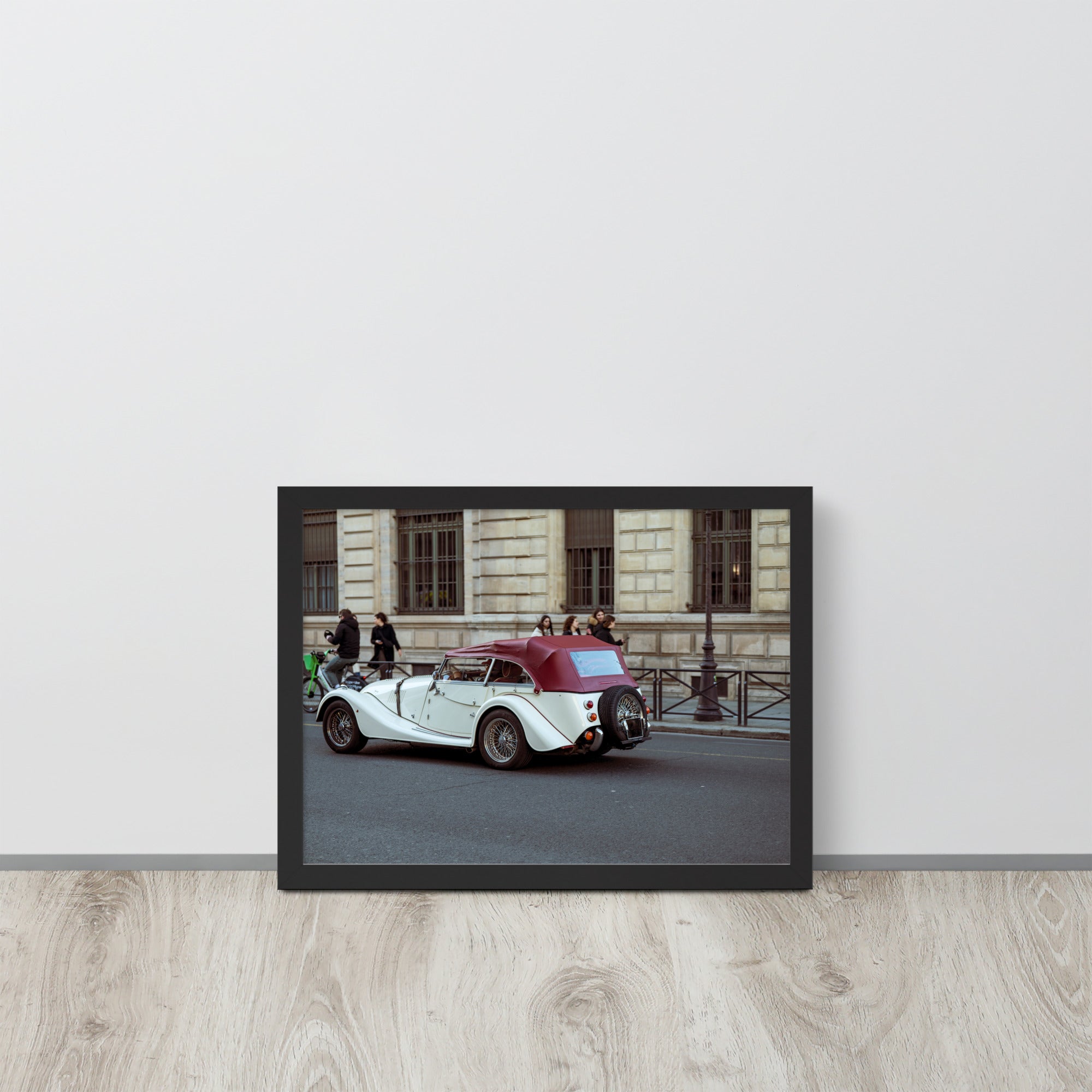 Poster 'MORGAN Tourer' présentant une photographie d'une voiture vintage MORGAN Tourer.