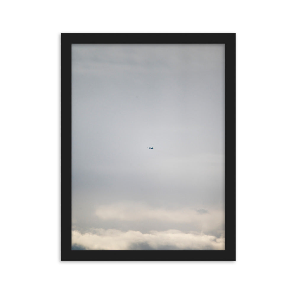 Poster de photographie mettant en valeur les nuages célestes, un spectacle naturel fascinant.