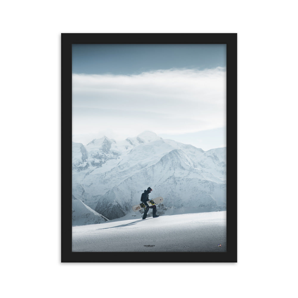 Affiche nature Mont Blanc