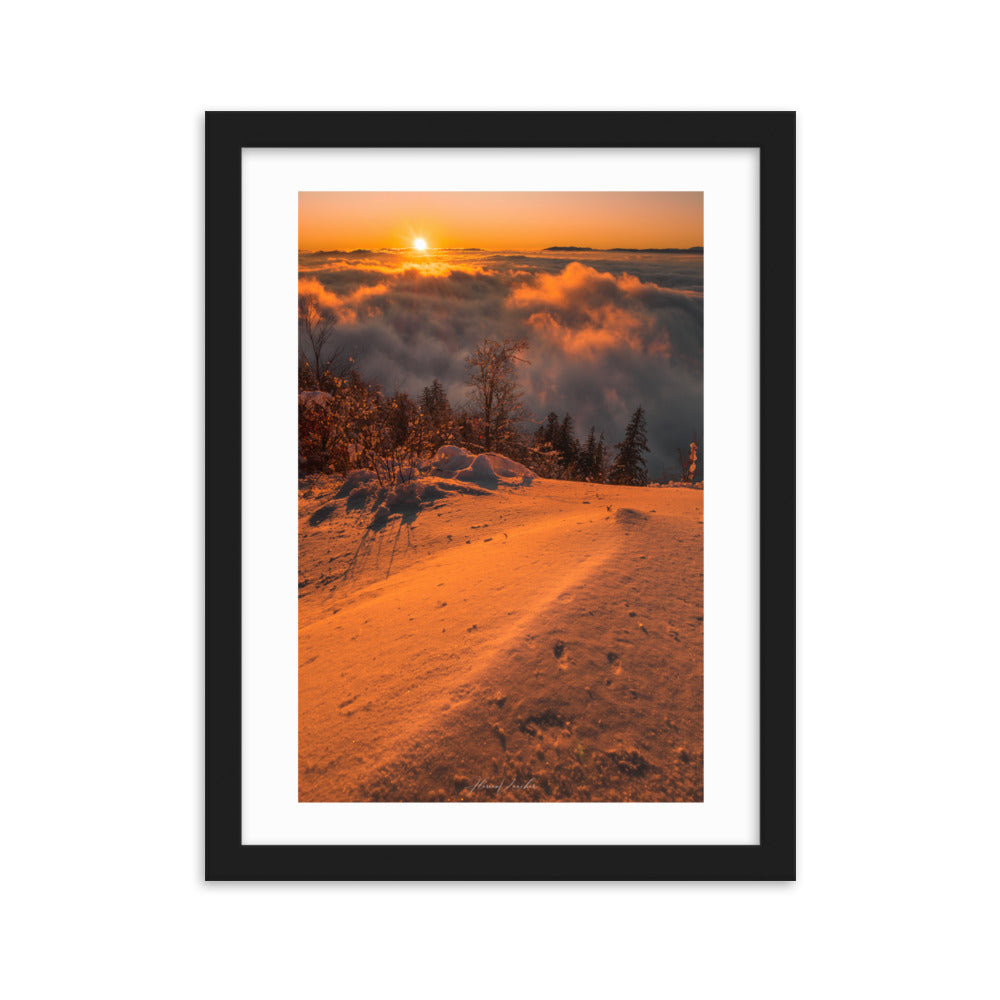 Poster coucher de soleil