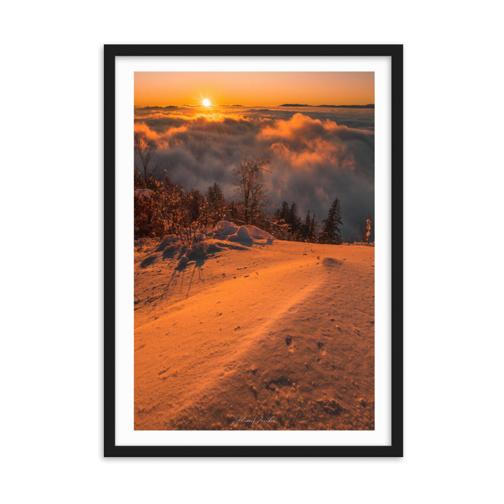 Poster coucher de soleil