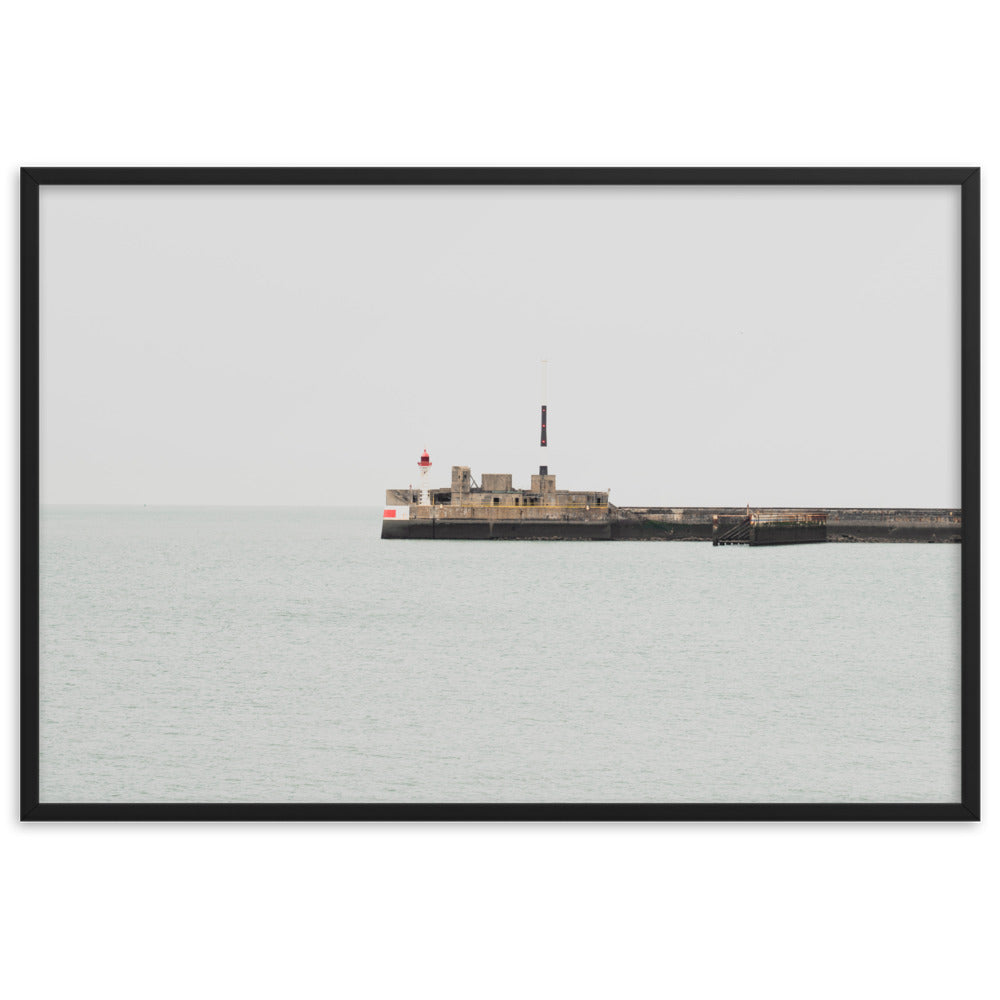 Phare de France N02 - Poster d'un phare normand captivant - La Boutique du Poster