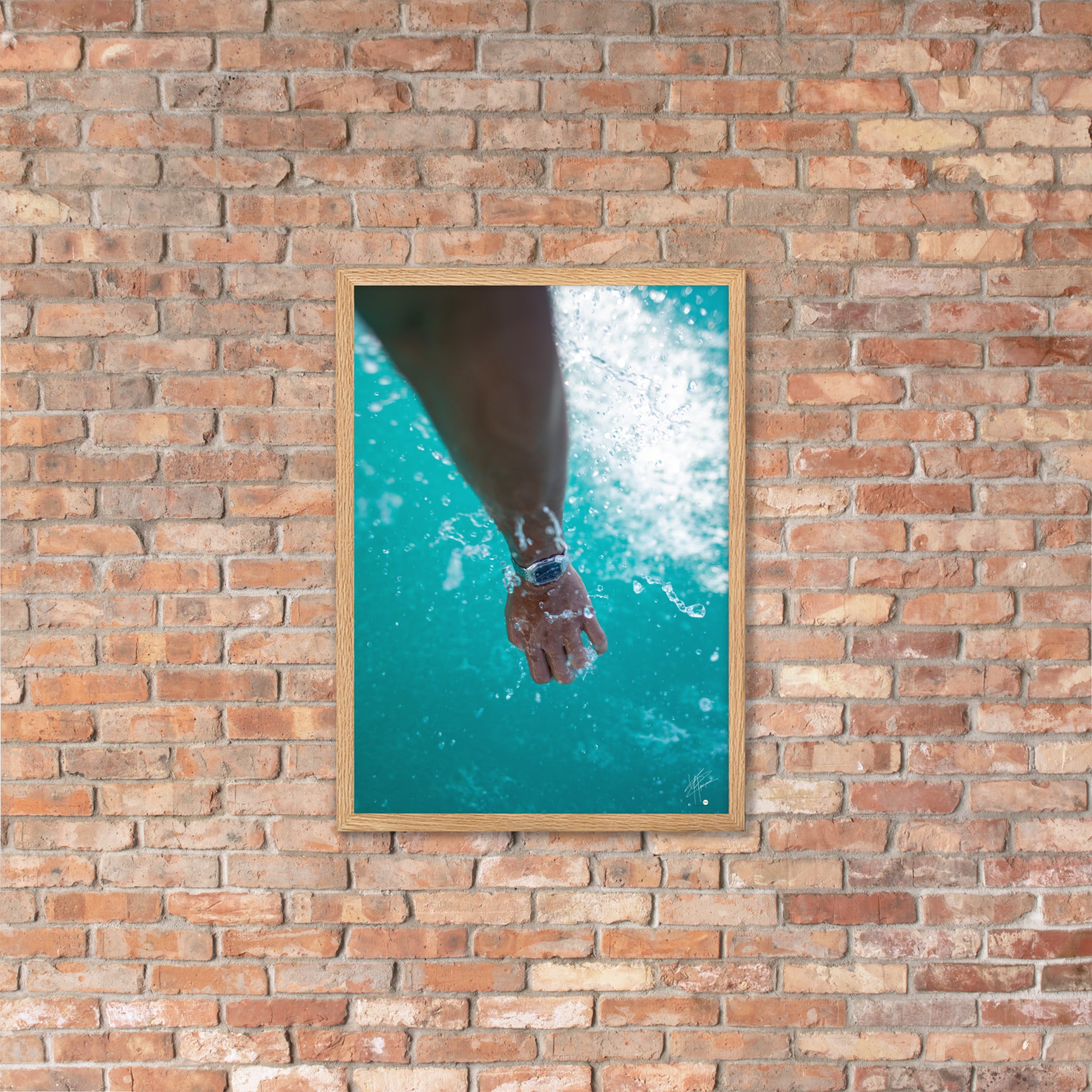 Splash - Framed Poster