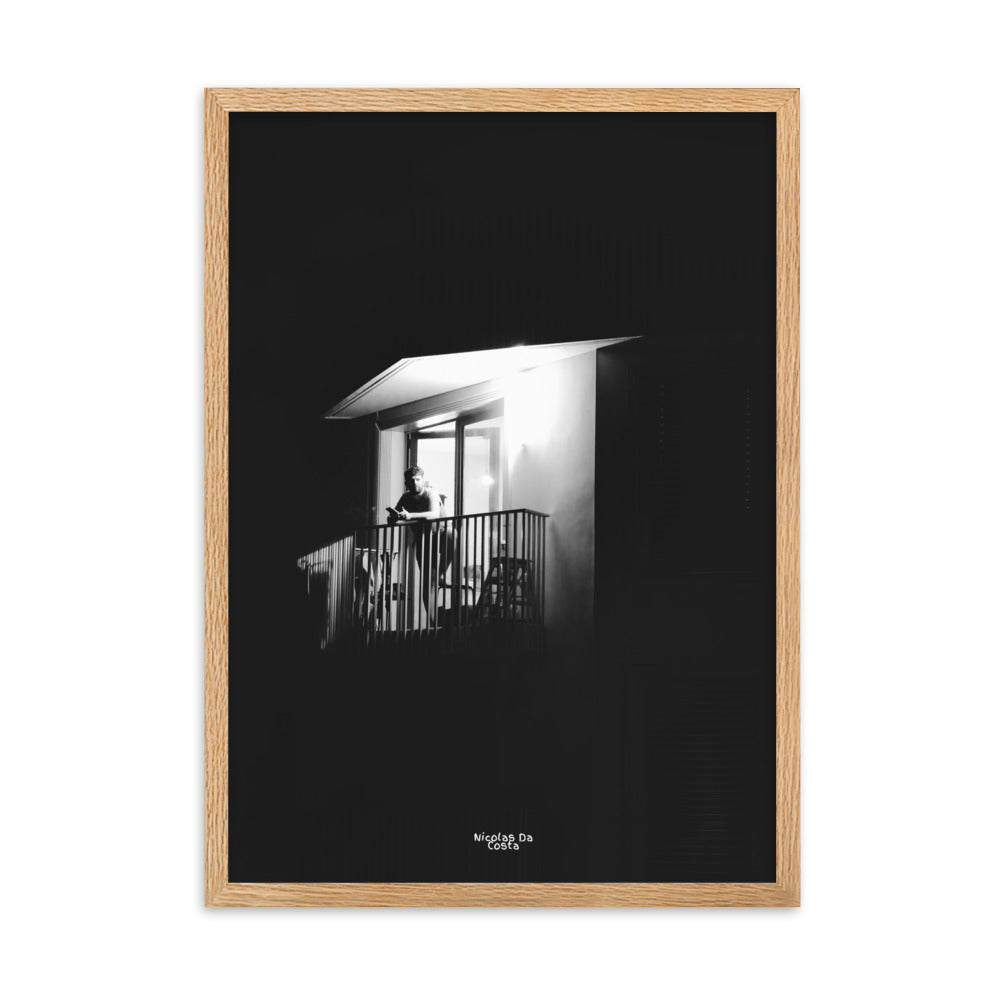 Poster noir et blanc