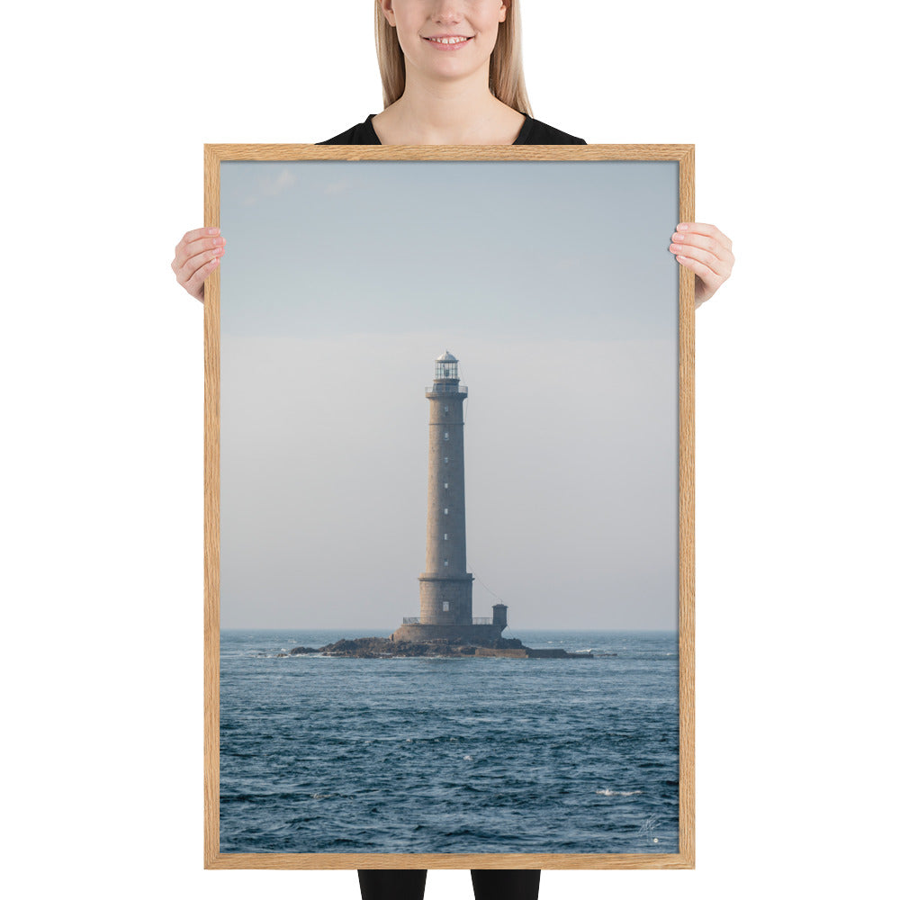 La Hague Lighthouse - Framed Poster