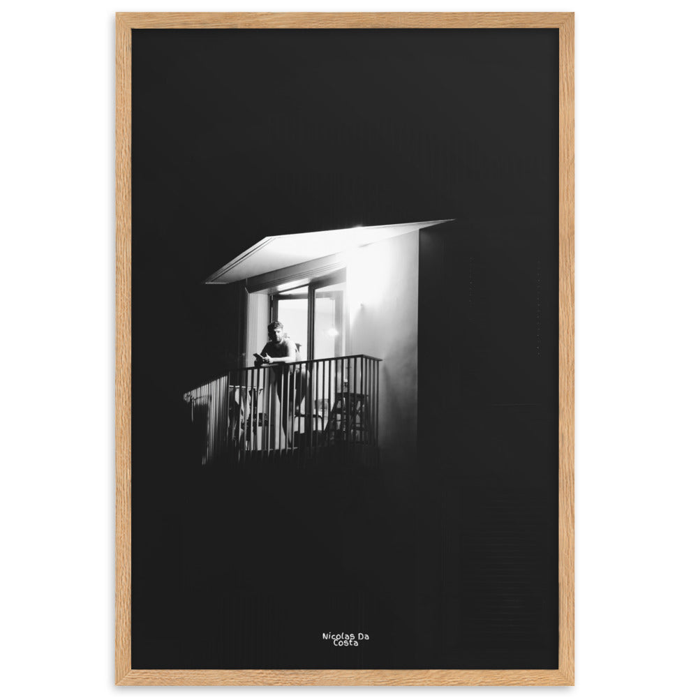 Poster noir et blanc