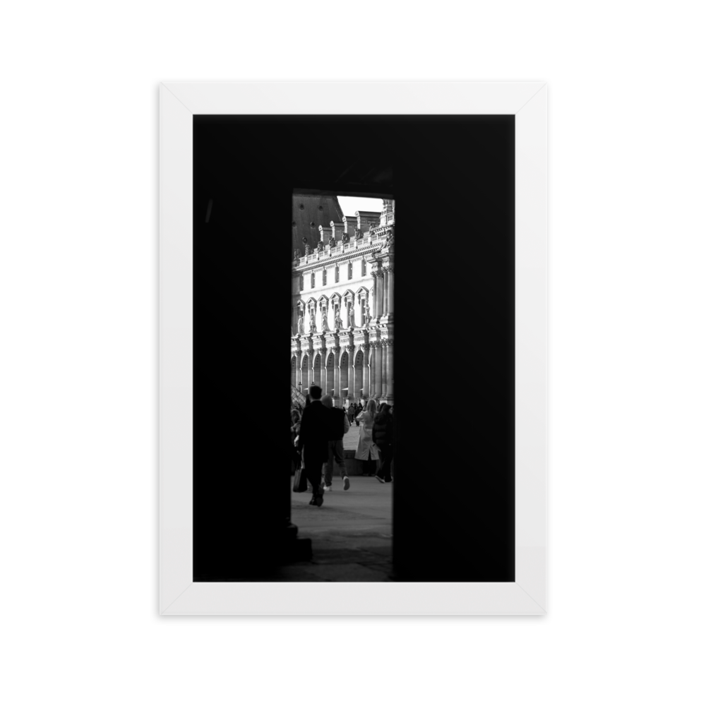 Poster mural - Photo de rue N18 – Photographie de rue en noir et blanc Paris – Poster photographie, photographie murale et des posters muraux unique au monde. La boutique de posters créée par Yann Peccard un Photographe français.