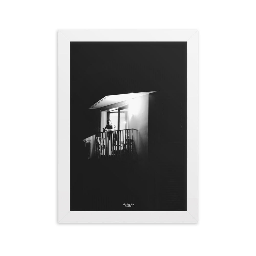 Poster noir et blanc