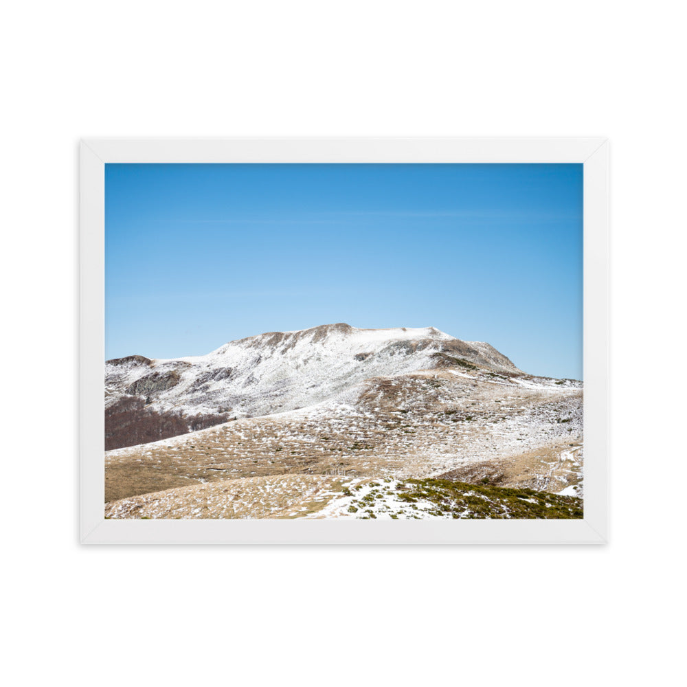 Montagnes du Cantal N14 - Poster Encadré