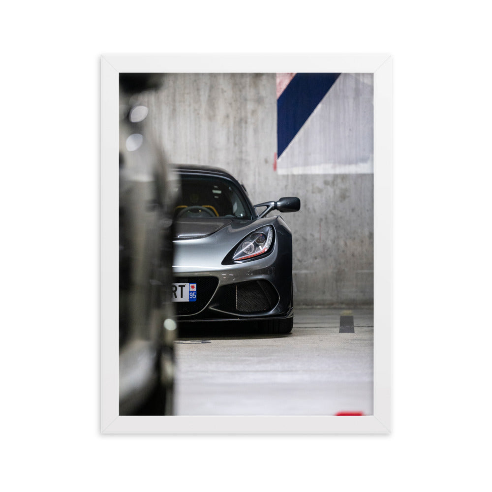 Lotus Elise - Poster encadré - La boutique du poster Français