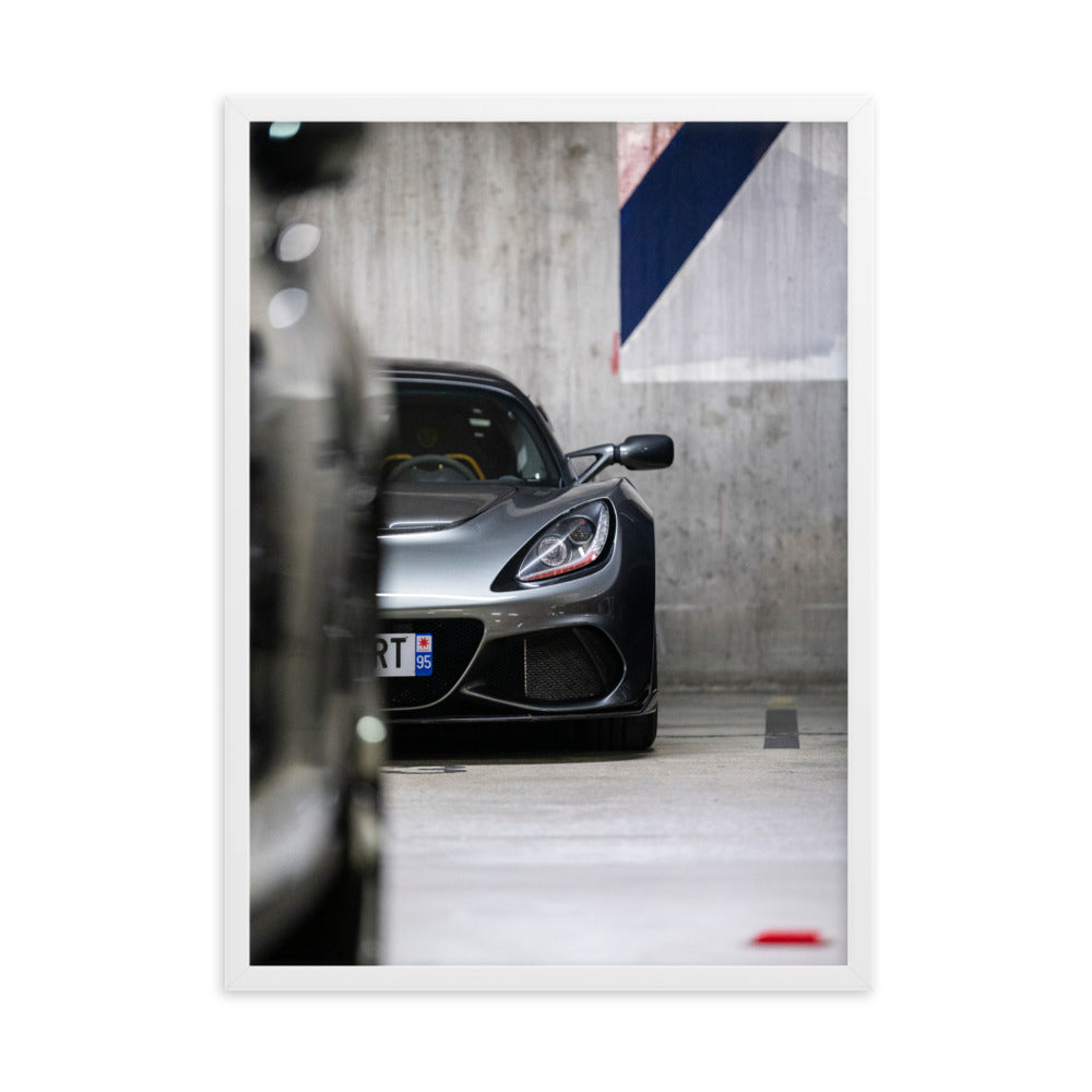 Lotus Elise - Poster encadré - La boutique du poster Français