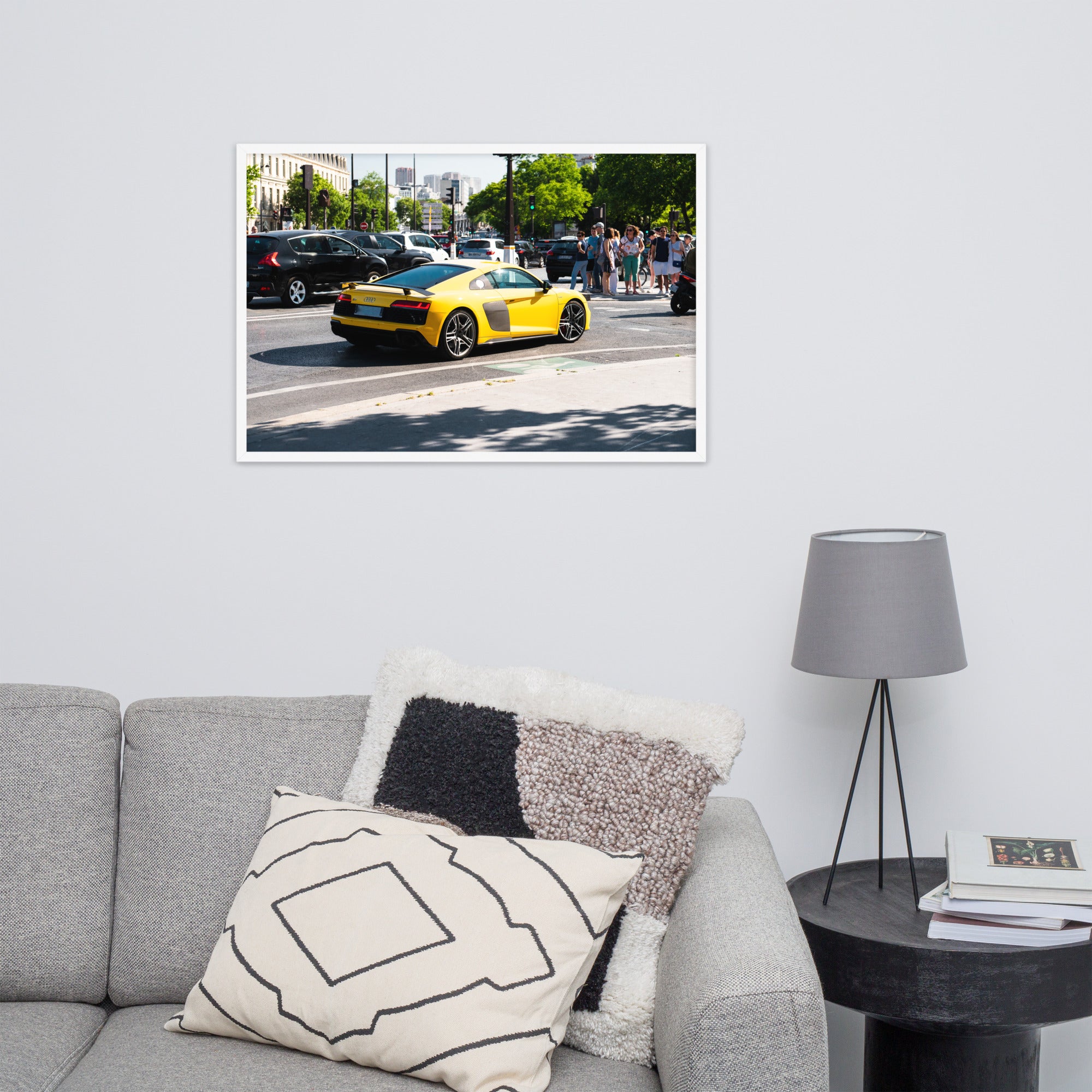 Audi R8 V10 - Framed Poster