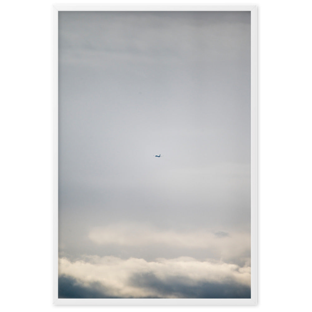 Poster de photographie mettant en valeur les nuages célestes, un spectacle naturel fascinant.