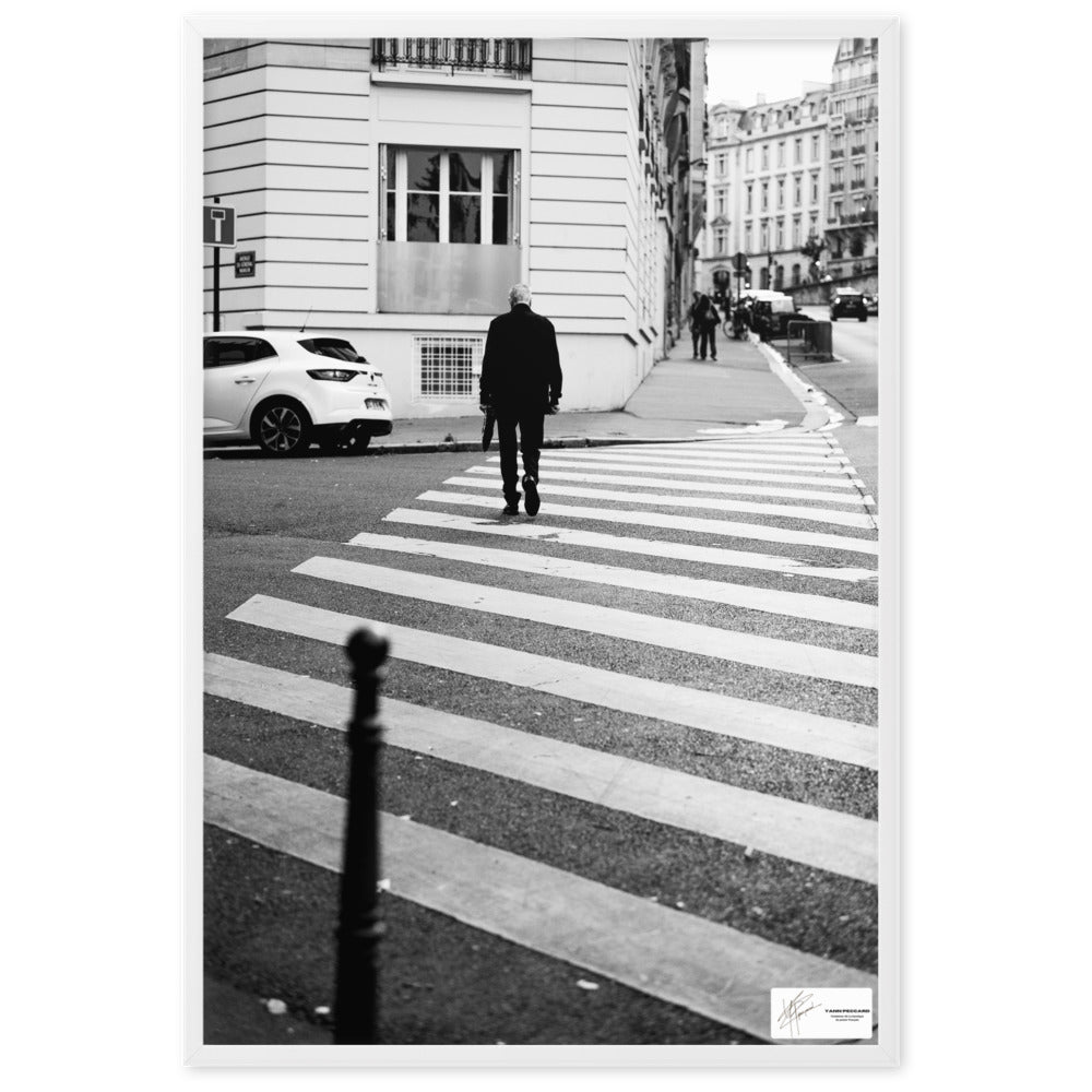 Photographie de rue - Affiche deco noir et blanc