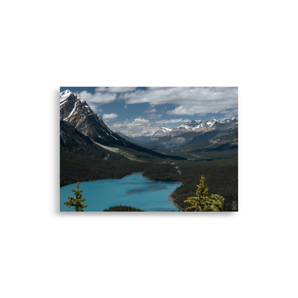 Lac Peyto au Canada