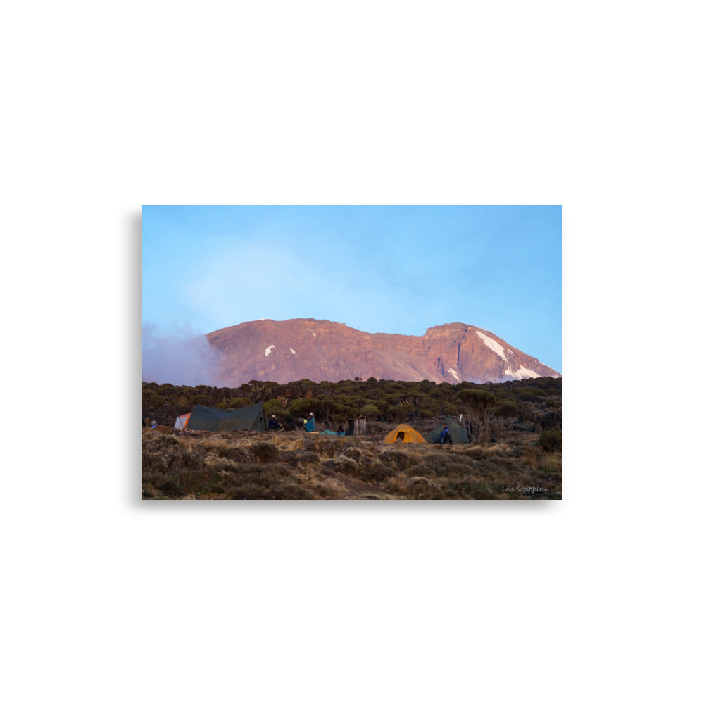 Affiche Kilimandjaro