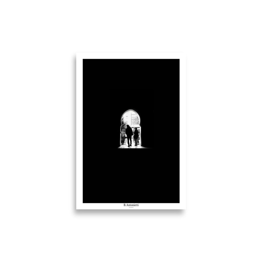 Poster noir et blanc