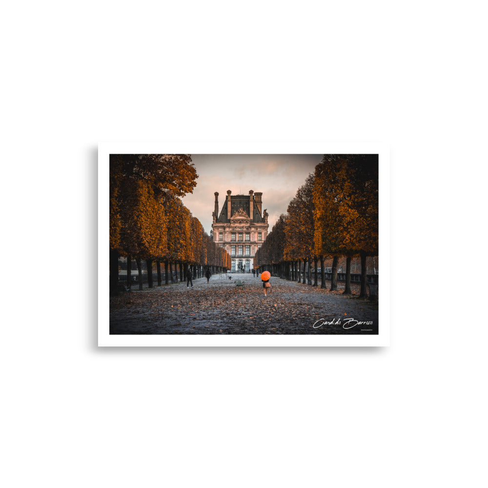Affiche de Paris en Automne
