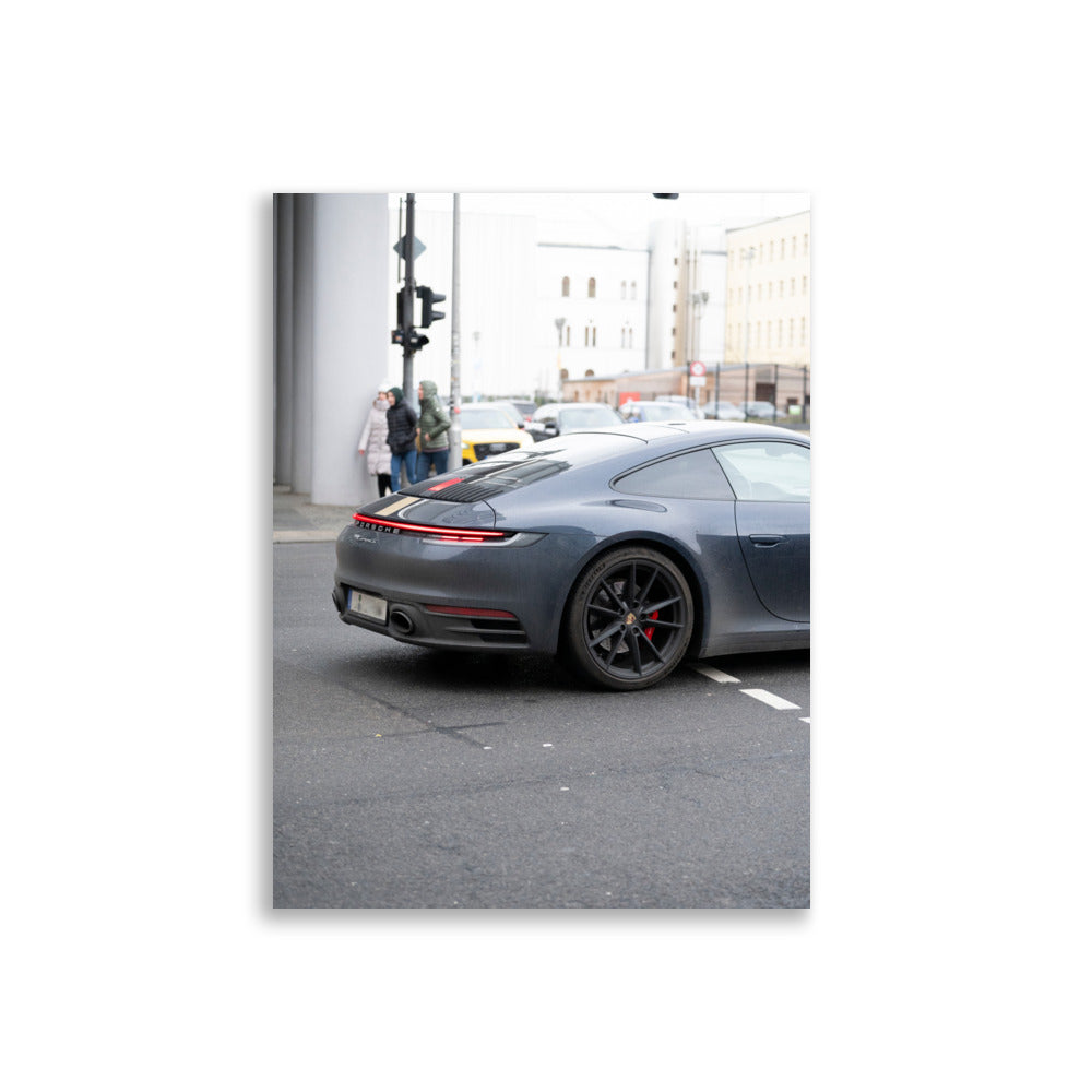 Poster haute définition de la Porsche 911 Carrera S