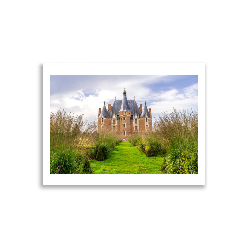 Photographie d'un chateau en france