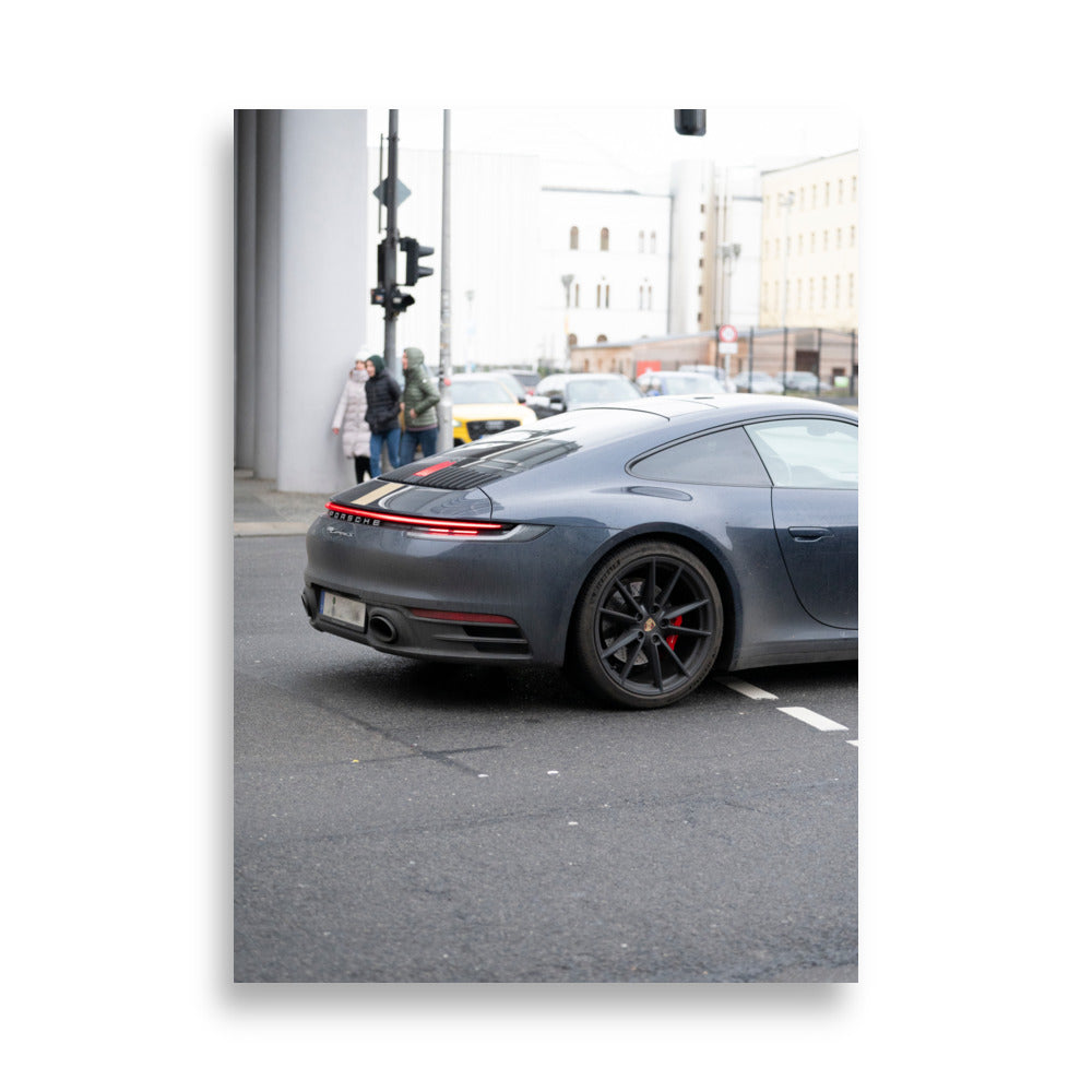 Poster haute définition de la Porsche 911 Carrera S