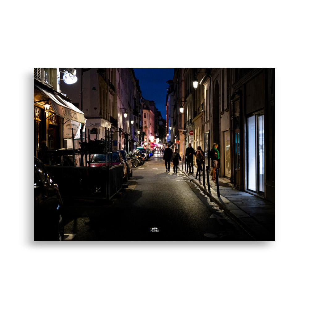Paris by night Photography wall art