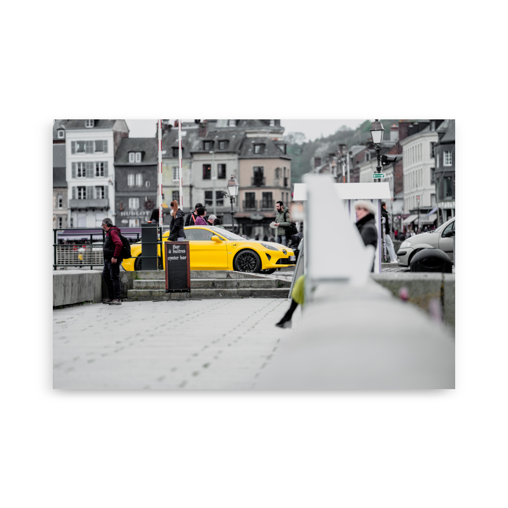 Poster - Alpine A110 N02 – Photographie de voiture de sport – Poster photographie, photographie murale et des posters muraux unique au monde. La boutique de posters créée par Yann Peccard un Photographe français.