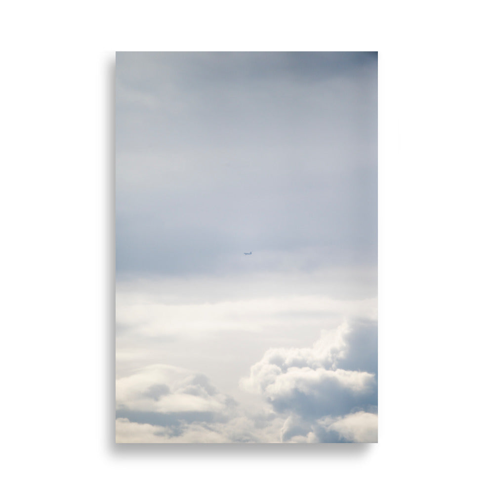 Poster de nuages en 61x91cm pour décoration murale