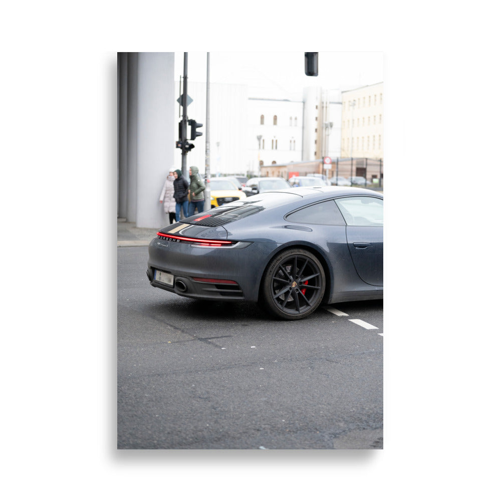Poster haute définition de la Porsche 911 Carrera S
