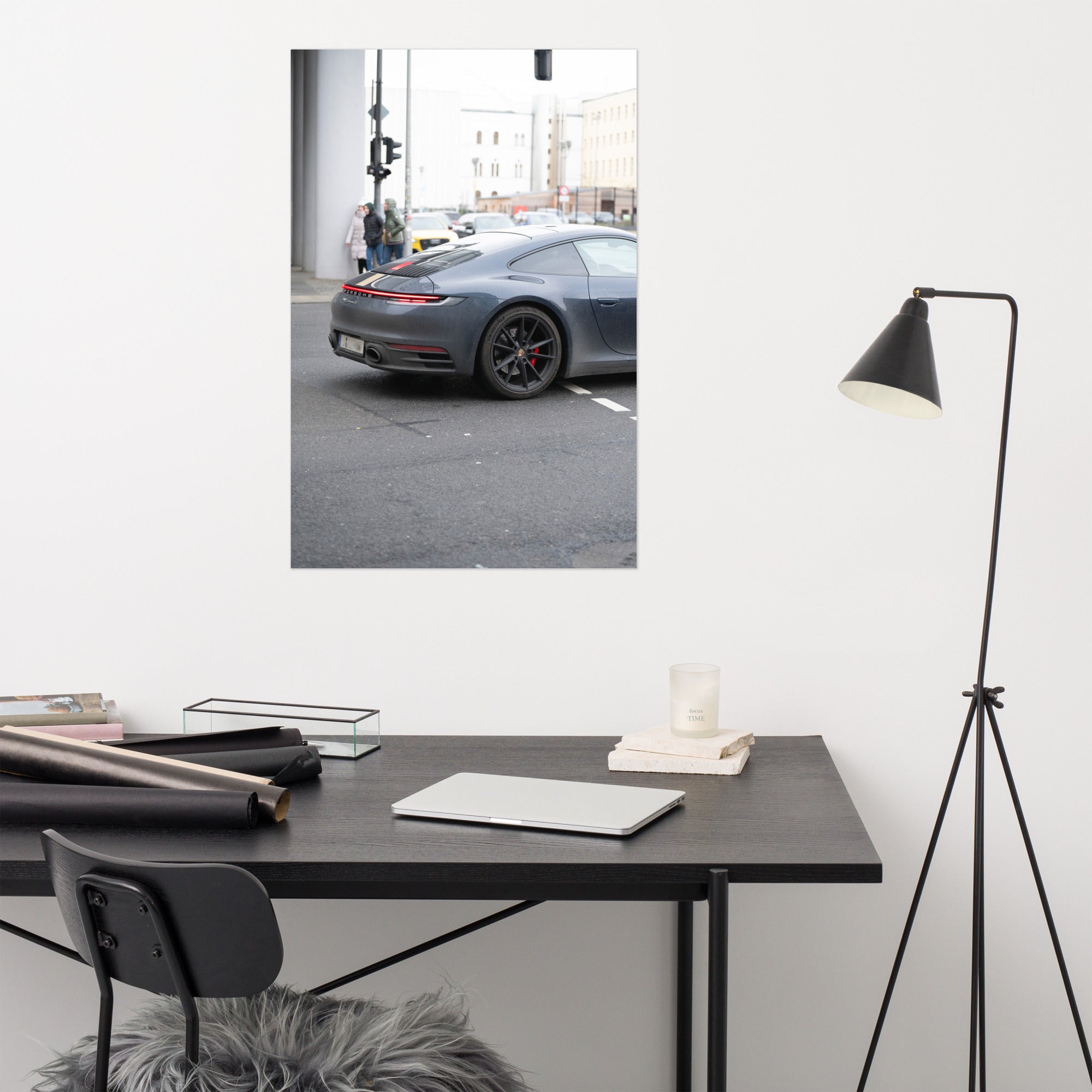 Poster haute définition de la Porsche 911 Carrera S