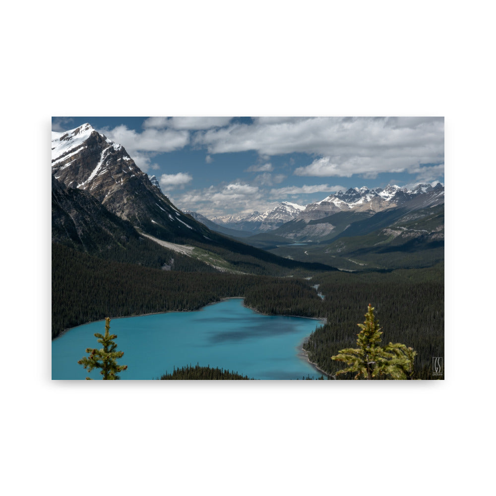 Lac Peyto au Canada