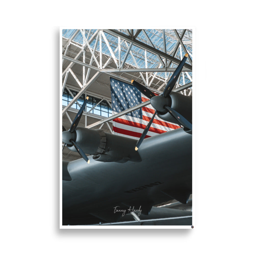 Poster avion de guerre