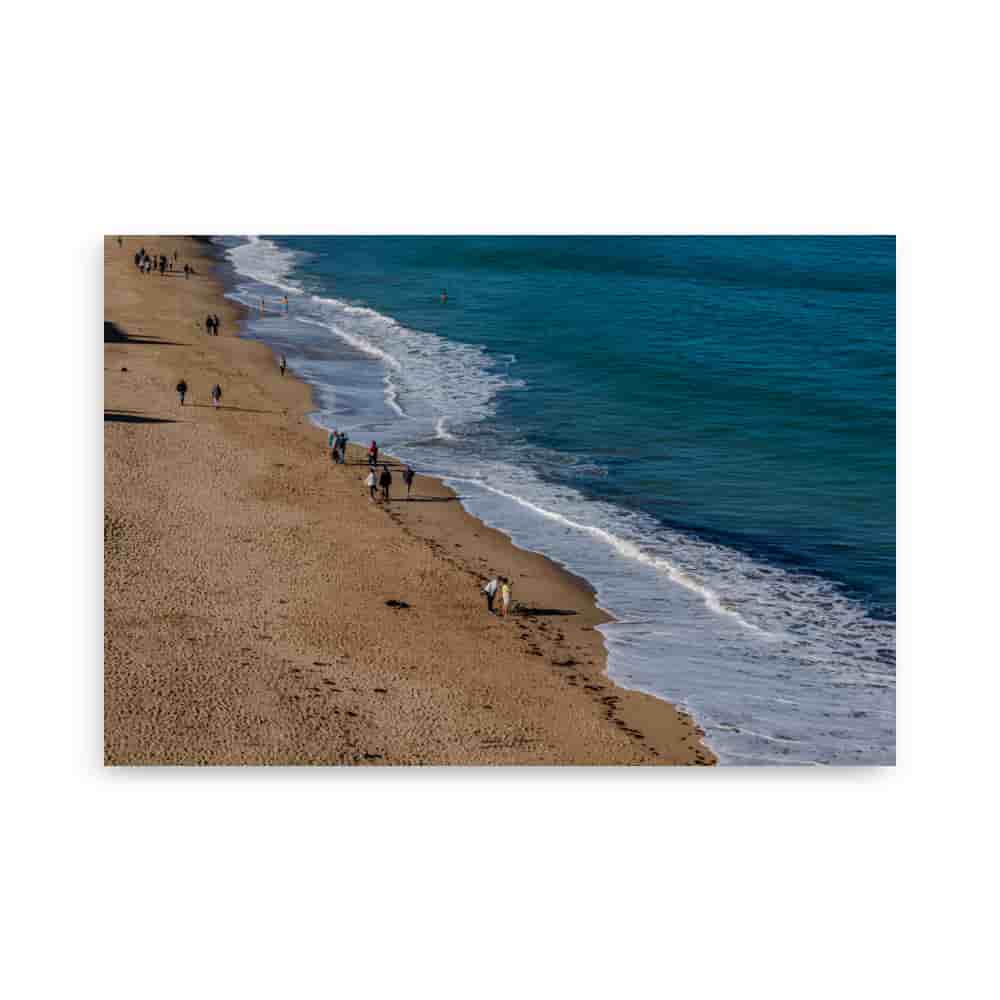 Poster de Plage en bretagne