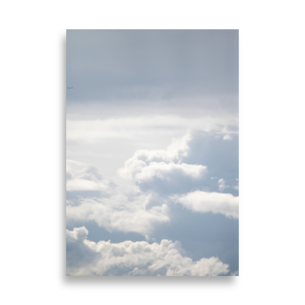 Poster - Nuages N10 – Photographies des nuages – De la photographie murale et des posters unique au monde. La boutique de posters créée par Yann Peccard un Photographe français.