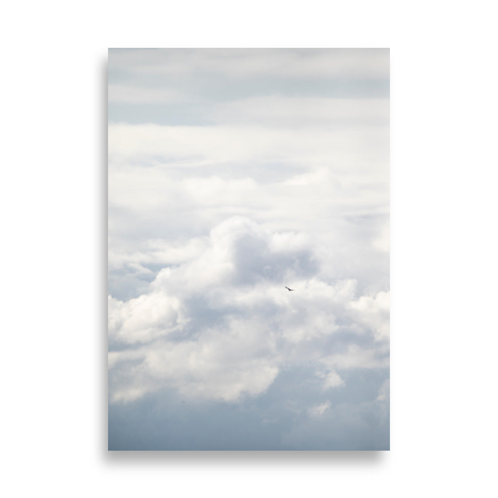 Nuages ​​N19 - Photographie saisissante de la beauté éphémère des nuages ​​- La Boutique du Poster 