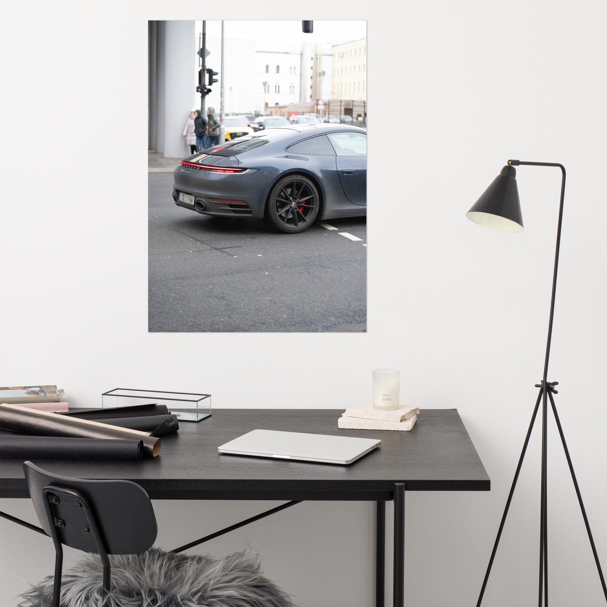 Poster haute définition de la Porsche 911 Carrera S