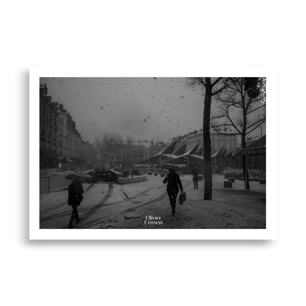 Poster mural – Rue du Gros Horloge - Photographie de rue