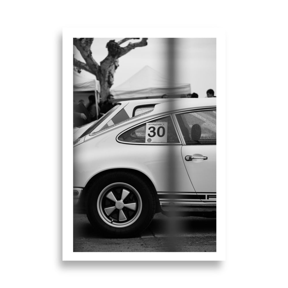 Poster Porsche Vintage