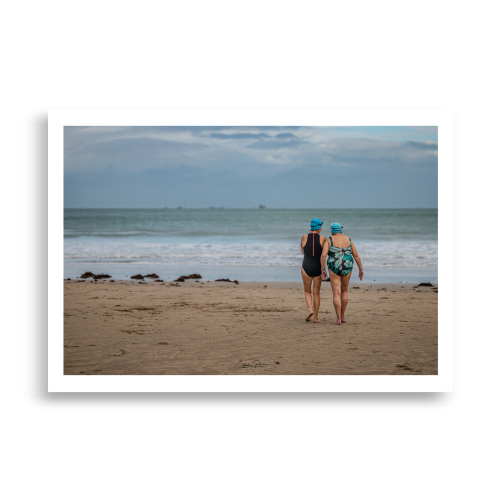 Poster plage Dinard