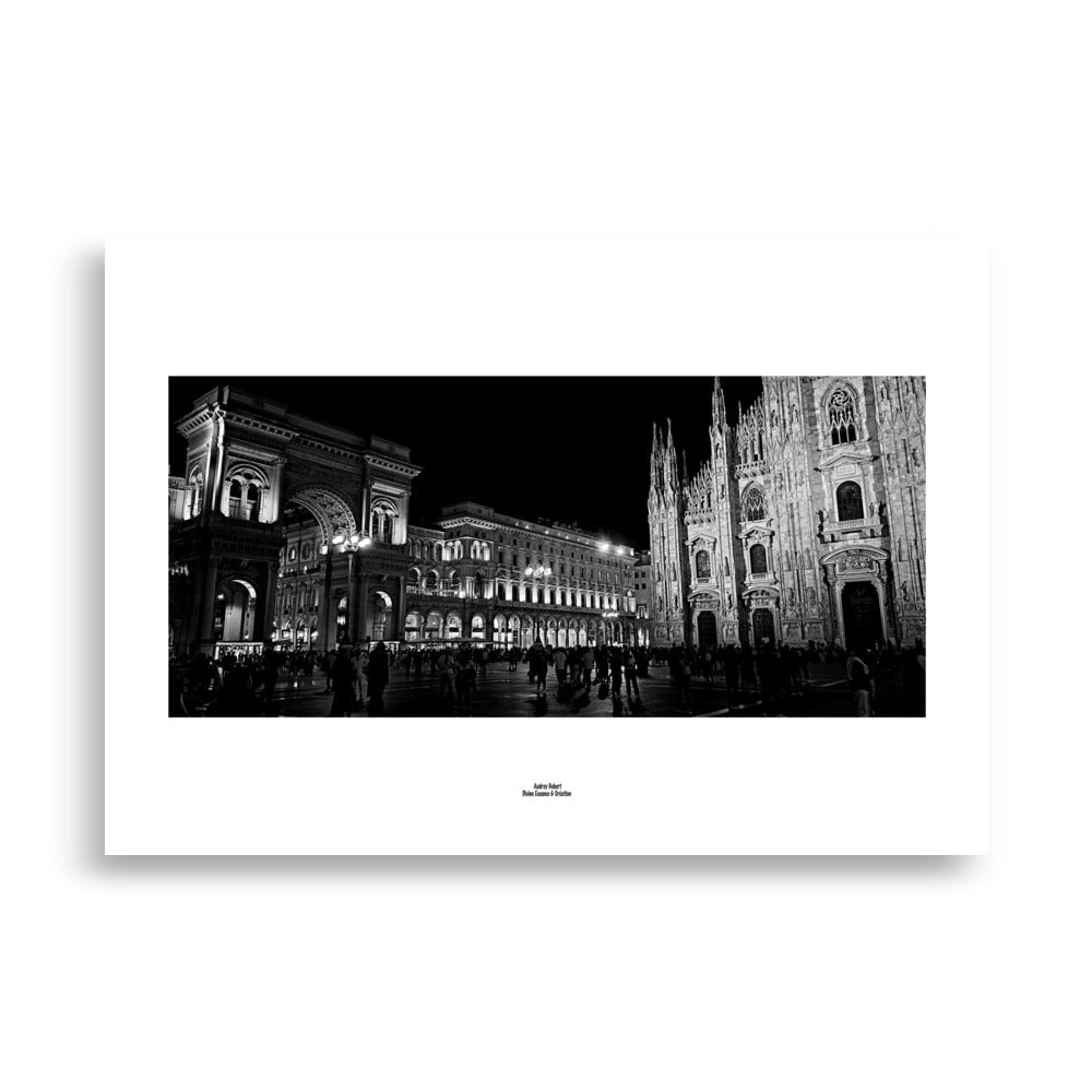Photographie en noir et blanc en Italie
