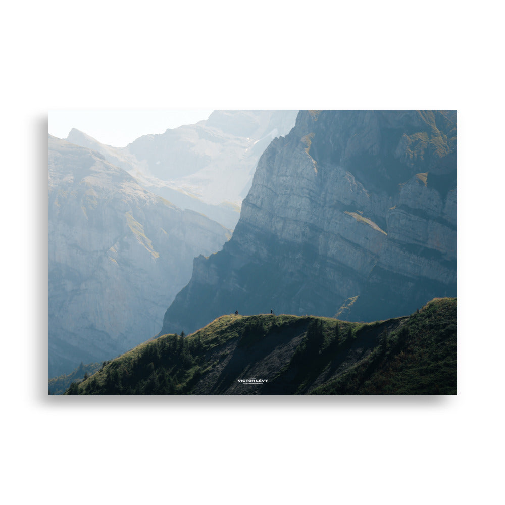 Poster d'un paysage montagneu magnifique