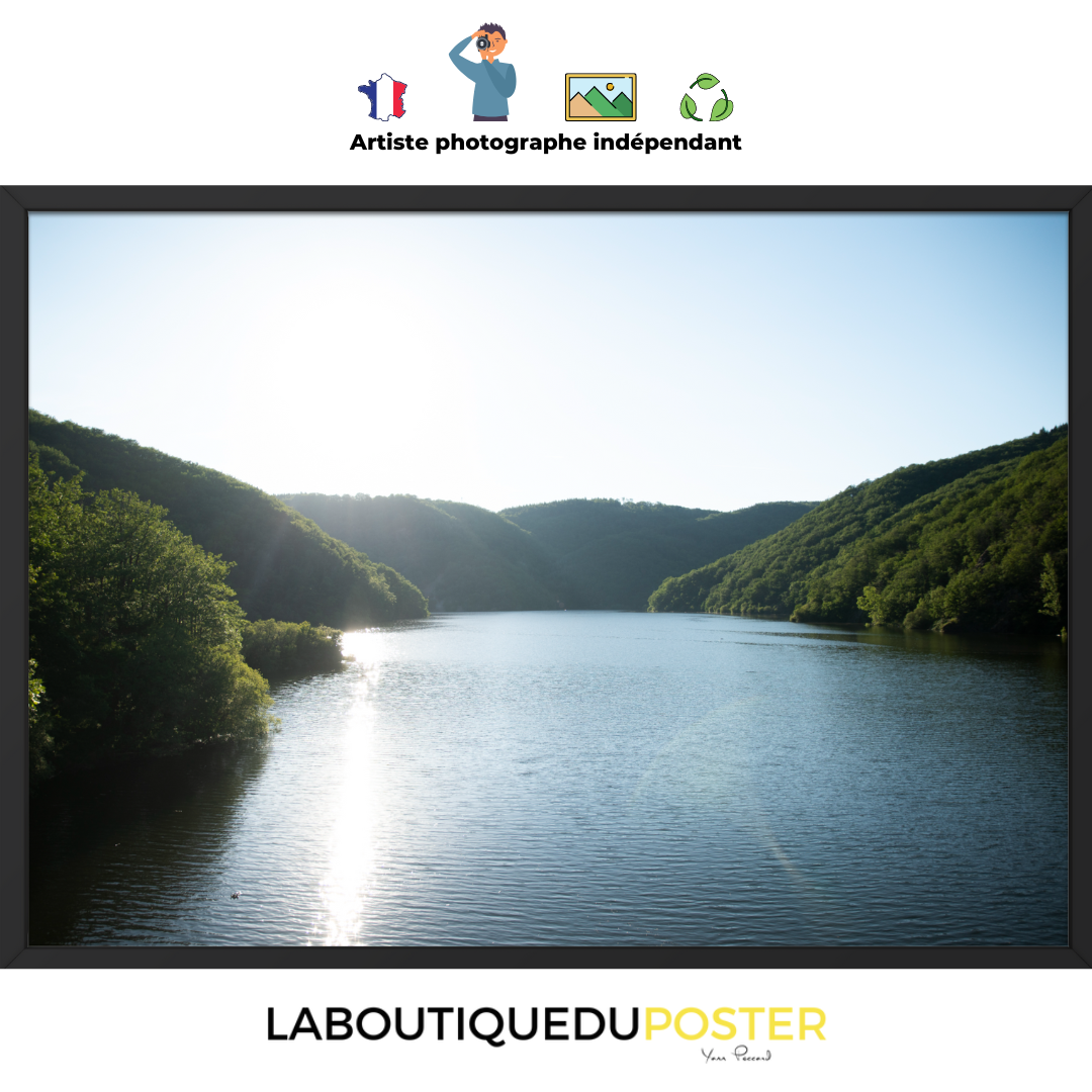 Poster mural - Dordogne N01 – Photographie de paysage – Poster photo, poster XXL, Photo d’art, photographie murale et des posters muraux des photographies de rue unique au monde. La boutique de posters créée par un Photographe français.