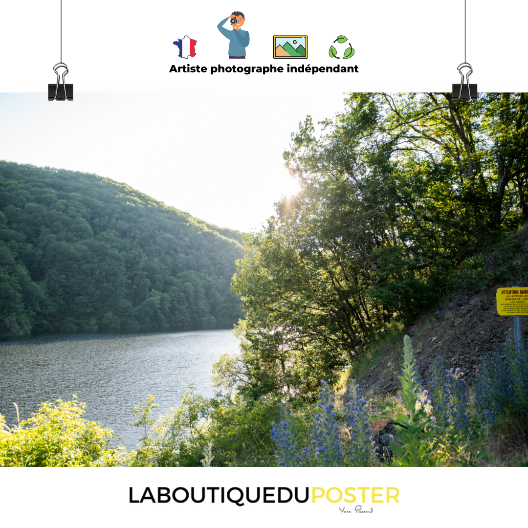 Poster mural - Dordogne N02 – Photographie de paysage – Poster photo, poster XXL, Photo d’art, photographie murale et des posters muraux des photographies de rue unique au monde. La boutique de posters créée par un Photographe français.