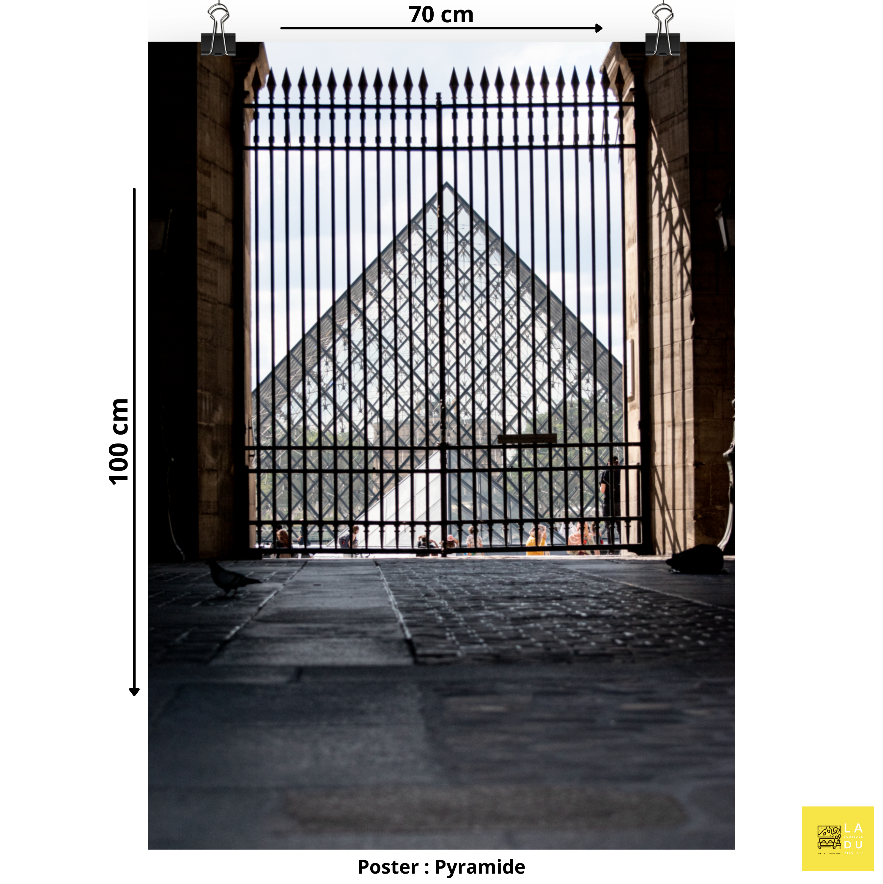 Pyramide - Poster - La boutique du poster Français
