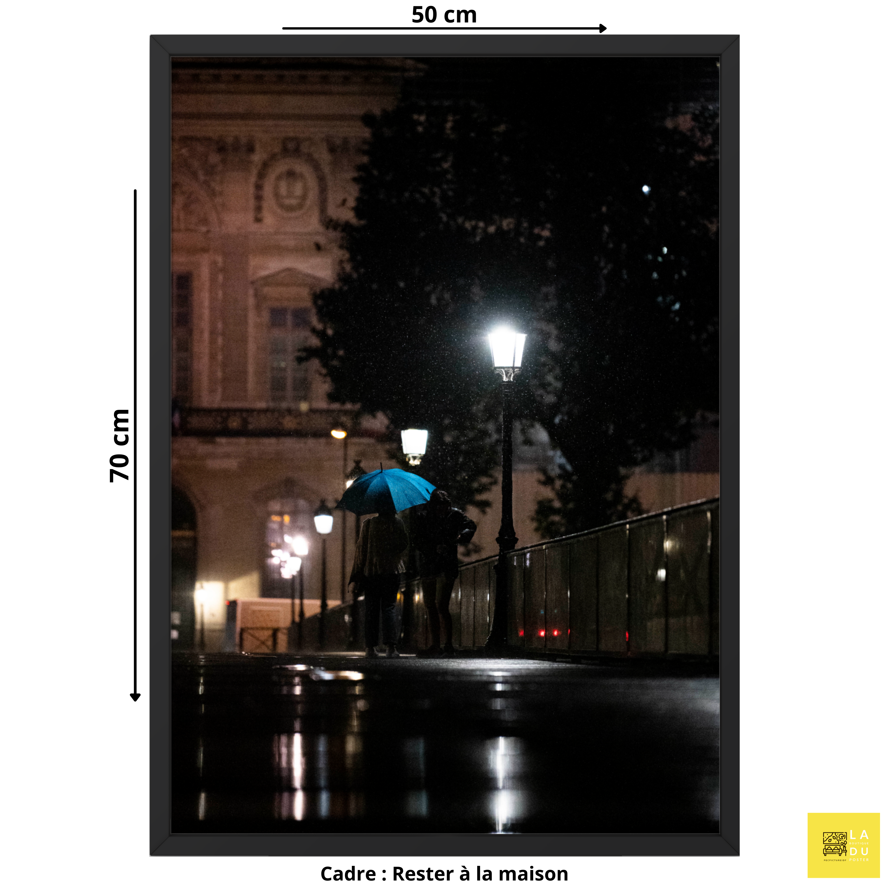 Poster mural - Rester à la maison – Photographie de rue – Poster photo, poster XXL, photographie murale et des posters muraux unique au monde. La boutique de posters créée par Yann Peccard un Photographe français.